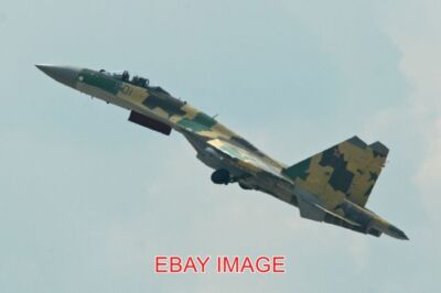PHOTO  AEROPLANE SUKHOI SU-35BM FLANKER-E '901 BLACK' THIS FLANKER OPENNED THE '