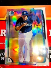 2015 Jordy Lara #63 Bowman Chrome Refractor V103 50% OFF 3+ CARD TOTALS MLB NBA