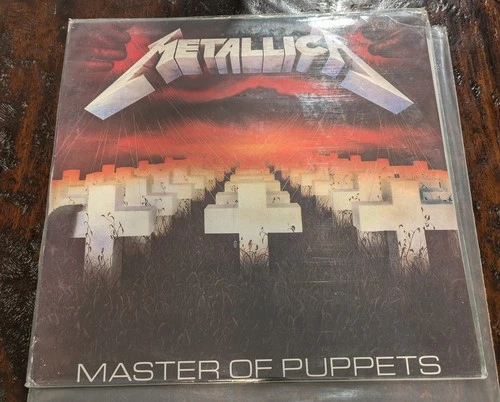 MetallicA Master of Puppets SEALED Korean Vinyl LP