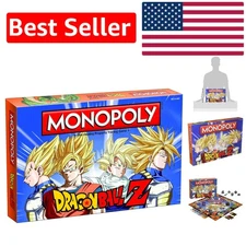 Dragon Ball Z Official Monopoly Game | Play as LEGENDARY WARRIORS & Collect