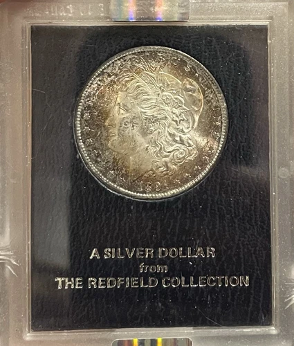 1891-S NGC MS62 Redfield Collection Morgan Silver Dollar