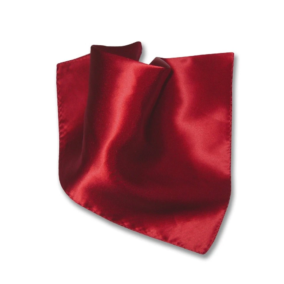 Biagio Para hombres SEDA CHALECO DE VESTIR Y PAJARITA LISA ROJO OSCURO conjunto de pajarita para traje o esmoquin Foto 4 de 4