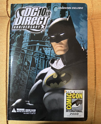 DC Direct 10th Anniversary Batman Action Figure SDCC Exclusive 2008