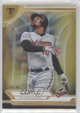 2018 Topps Triple Threads Gold 19/99 Adam Jones #59 04br