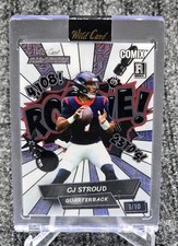 2023 Wildcard Allumination Football C.J. Stroud RC Rookie Comix  1/10 Texans