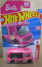 Hot Wheels Mattel Series Barbie Dream Camper in Pink 1:64 Scale Diecast