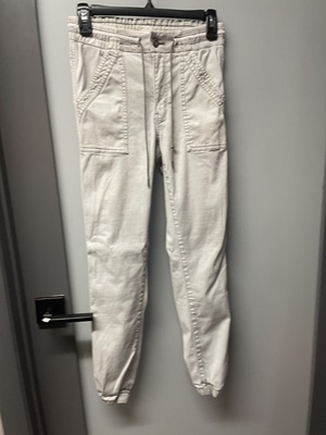 #ad #ad American Eagle Beige Khaki Pull On Chino Pants Size 4 $14.50