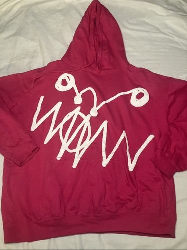 Asspizza '21 Hoodie rosa Puffprint 730 Größe XXL - Bild 1 von 3