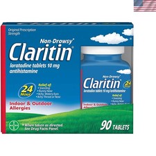 Indoor  Outdoor Allergy Relief, 90-Tablets