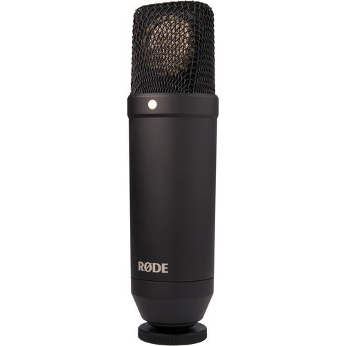Rode NT1 Signature Series Large-Diaphragm Condenser Microphone - Black...