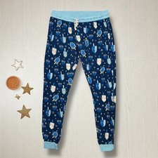 Little Sleepies  Women's Hanukkah Dreidel Bamboo Pajama Pants Size Small