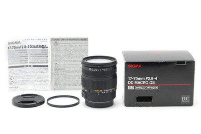 [MINT] Sigma 17-70mm f/2.8-4 DC Macro OS HSM for Canon EF w/Box APS-C From JAPAN