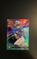 2021 Topps Finest - Jose Altuve #96 Aqua Shimmer Refractor /175