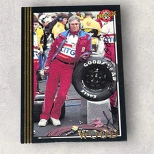 Leonard Wood BROS CITGO #170 1992 BLACK MAXX RACING VINTAGE NASCAR signed card