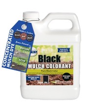MulchWorx Black Mulch Color Concentrate Quart  Treats 2,800 Sq.