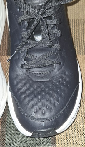 Zapatos de cuero para hombre Hoka One One Bondi Sr negros resistentes al deslizamiento al aceite trabajo talla 12 - Imagen 4 de 24