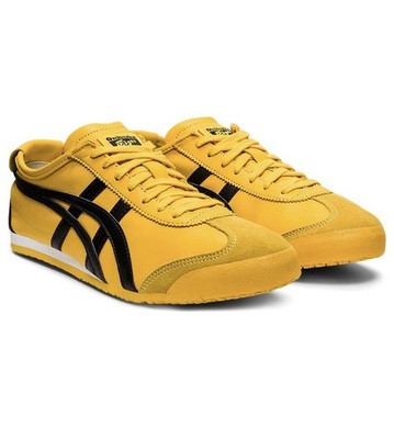 Onitsuka Tiger MEXICO 66 YELLOW/BLACK 1183C102 UNISEX NEW Shipped from Japan