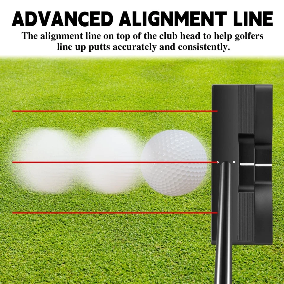 MAZEL Stand Up Golf Putter, Standing Alone Putter, Ultra Low Center of Gravity, - Image 3 of 4