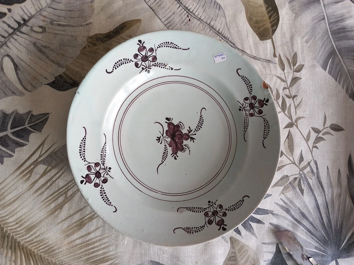 Faience saint amand dans autres céramiques du Nord de la France | eBay
