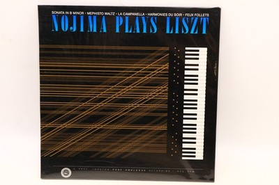 Nojima Plays Liszt - Reference Recordings RR-25 AUDIOPHILE LP Case Fresh New