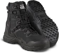 Original S.W.A.T.® Alpha Fury 8" Side Zip Safety Toe Unisex Work Boots – PU... 