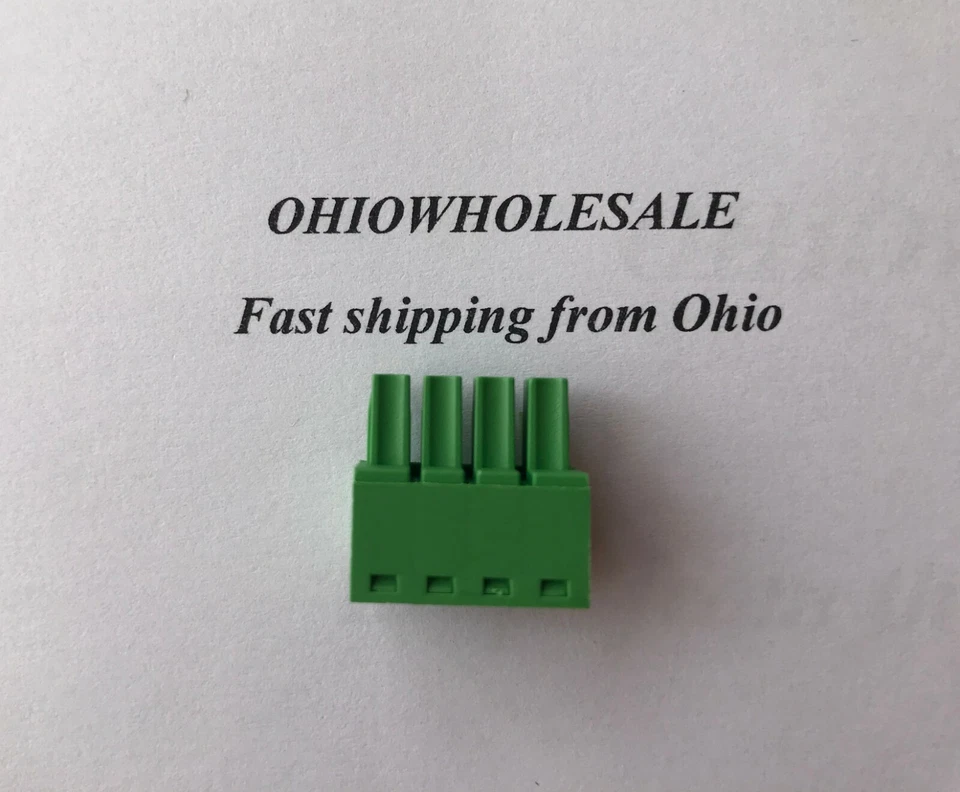 4 Poles 3.81mm Replacement Plug for Phoenix Contact 1803594 10 Packs (100 plugs) - Image 4 of 4