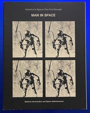 MAN IN SPACE 1969 NASA RELEASED BROCHURE BOOKLET EP-57 NM EXAMPLE