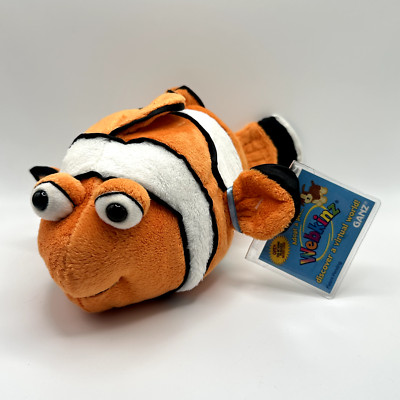   Neu Webkinz Clown Fisch HM219 - Ungebraucht Tag, Haustier & Smoke-Free  