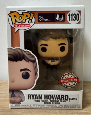 RYAN HOWARD BLOND #1130 Funko Pop! The Office SPECIAL EDITION
