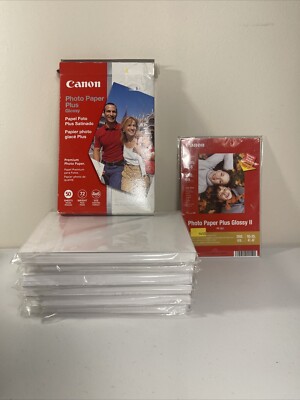 CanonInk Photo Paper Plus Glossy 4'' x 6'' 350 Sheets Plus Bonus Pack