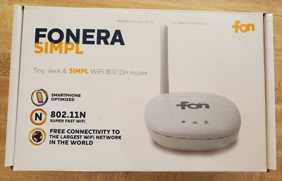 FONERA SIMPL WiFi 802.11n router - Model Number: FON2405B