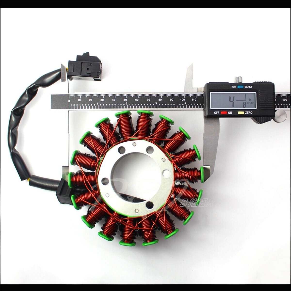 06-07 ZX-10R MAGNETO COIL STATOR+VOLTAGE REGULATOR RECTIFIER+