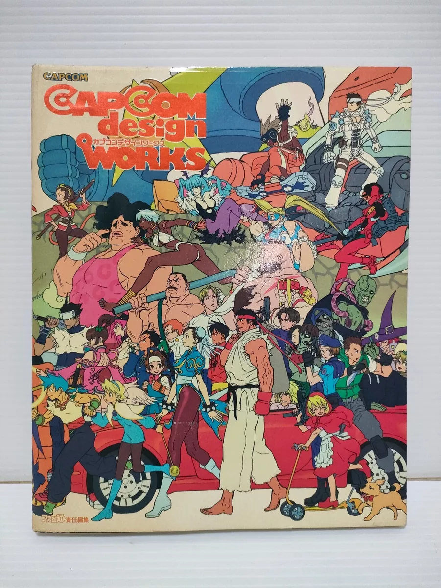 DESIGN WORKS Art Illustration Book Kinu Nishimura EB CAPCOM Authentic JAPAN