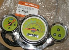 Sukida Roma 50 SK50QT-9 Dash Cluster Speedo Fuel Gauge NEW SPASM053 Chrome