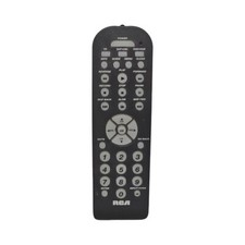 RCA RCR3273R 3 Device Universal Remote Control for TV SAT CBL DTC DVD VCR Tested