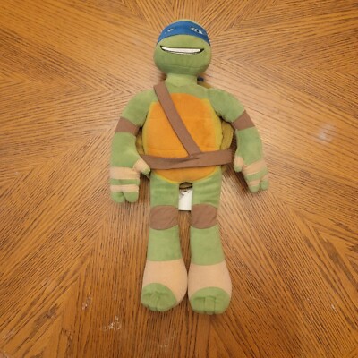 TMNT Teenage Mutant Ninja Turtles Leonardo Nickelodeon Plush Toy 2016 17''