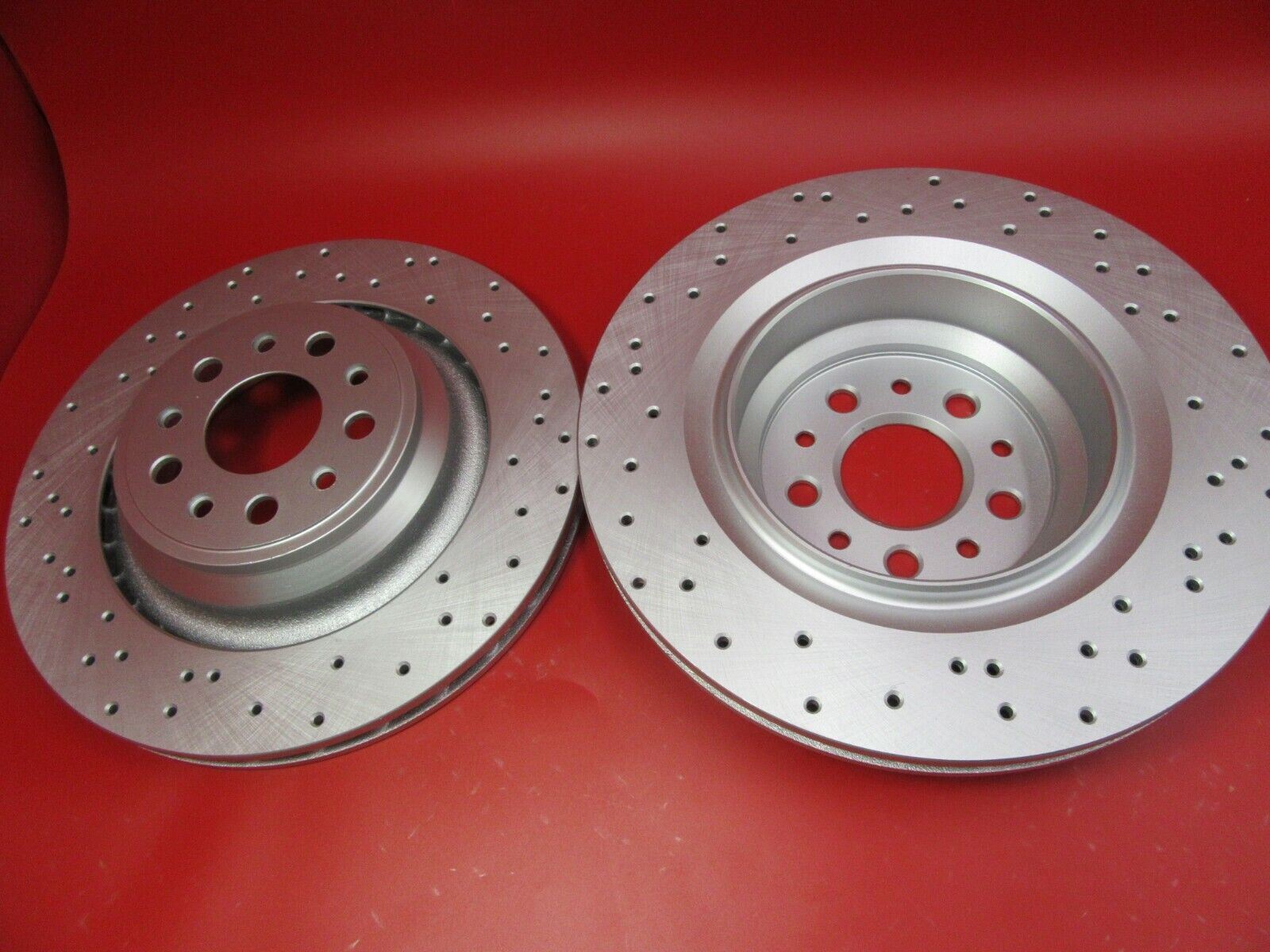 Maserati Quattroporte GTS rear brake rotors  set 2pcs TopEuro PREMIUM QUALITY #2