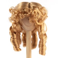 Monique Synthetic Mohair Golden Strawberry Breanna 8"-9" Doll Wig