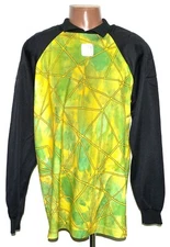 VINTAGE UHLSPORT TEMPLATE 1990'S GOALKEEPER FOOTBALL SHIRT JERSEY SIZE L ADULT