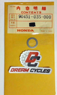 NOS Honda ATC70 C70 CL70 CT70 MR50 S65 SL70 XL70 Z50 Thrust Washer 13.5mm OEM