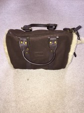 Ugg Australia Duffel Dark Brown Satchel Bag