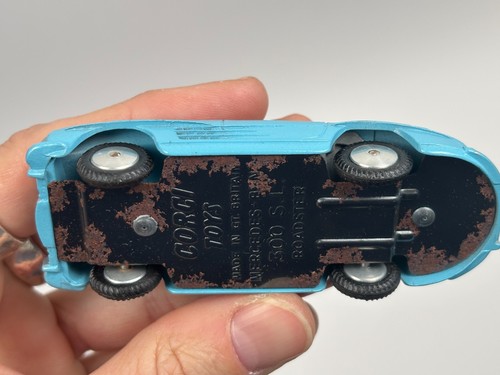 Miniature 1:43 - CORGI TOYS - MERCEDES BENZ 300SL 300 SL OPEN ROADSTER N°302 - Imagen 20 de 22