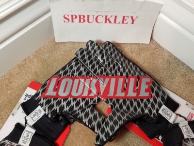 louisville football gloves