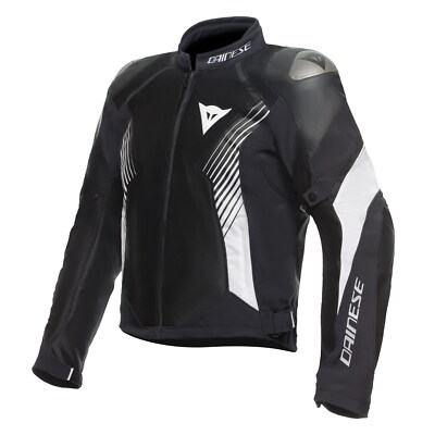 Dainese Super Rider 2 Absoluteshell Texjacke Herren (schwarz/weiß) Gr: 56
