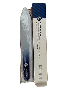 Jamberry Nails Glass Nail Files Blue Handle 2-Pack FREE SHIPPING