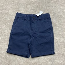 The Children's Place boys Quick Dry Chino Shorts New Navy Size 4