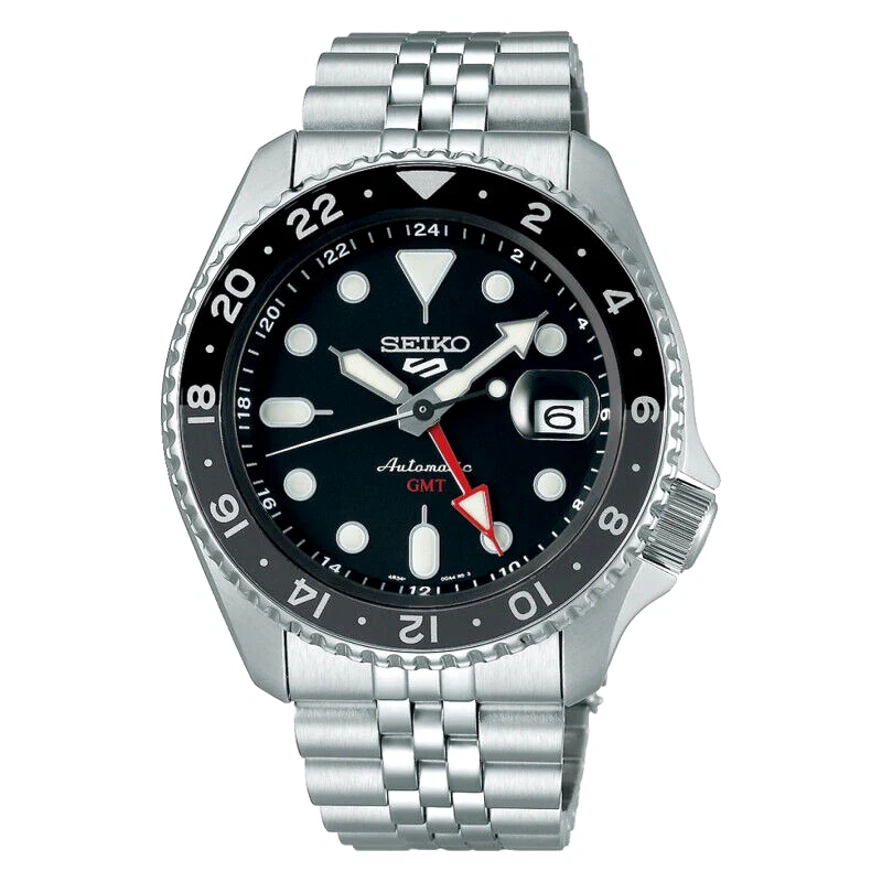 Seiko SRPE69K1 Orologio Uomo Automatico – Cinturino In Nylon Nero, Cassa 40 Mm, Quadrante Nero Luminescente
