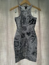 H&M Womens Multicoloured Size 6 Bodycon Dress