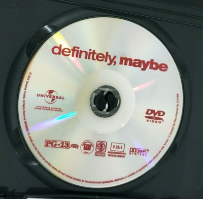Definitely Maybe DVD Disc Only 2007 WS Ryan Reynolds Abigail Breslin Isla Fisher