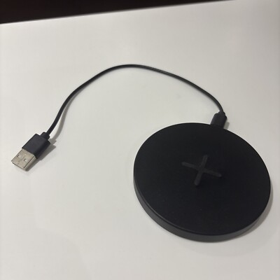 IKEA LIVBOJ Wireless Charger black Charging Pad for Smartphones USB-C  UK